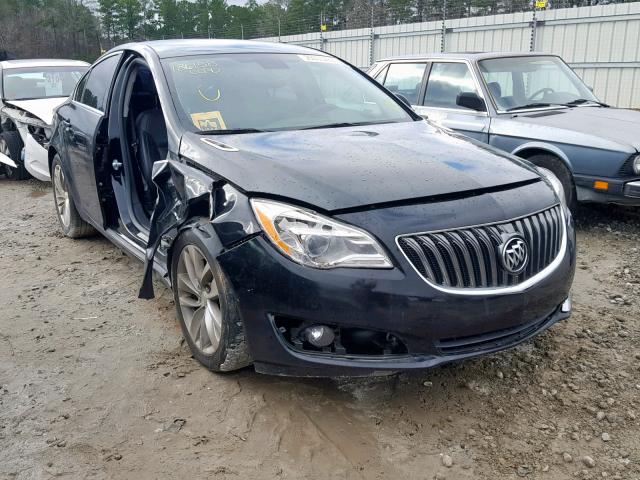 2G4GK5EX2G9152336 - 2016 BUICK REGAL BLACK photo 1