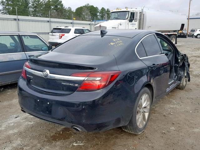 2G4GK5EX2G9152336 - 2016 BUICK REGAL BLACK photo 4