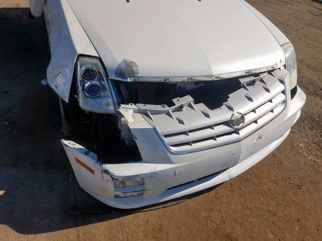 1G6DC67AX60179850 - 2006 CADILLAC STS WHITE photo 9