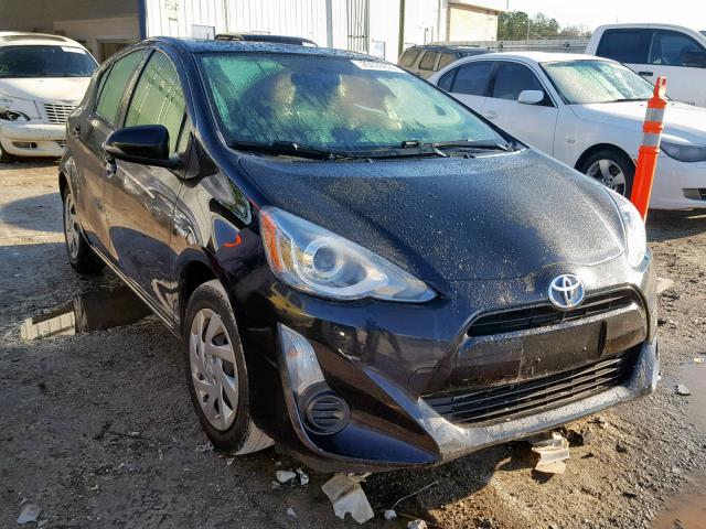 JTDKDTB39F1579465 - 2015 TOYOTA PRIUS C BLACK photo 1