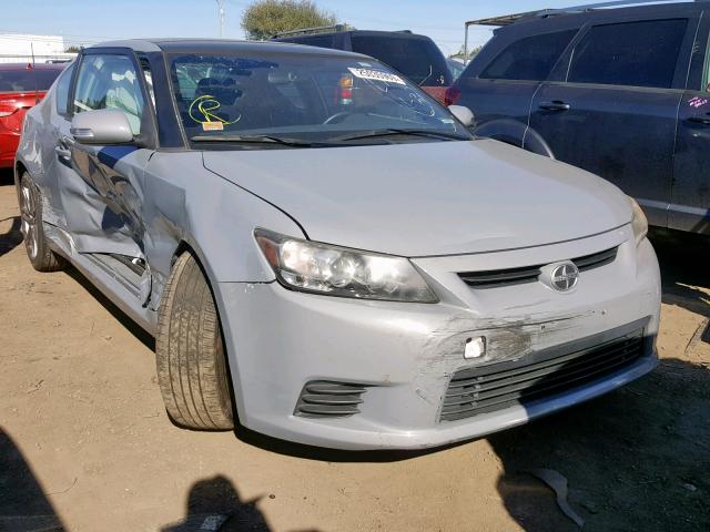 JTKJF5C71C3038292 - 2012 TOYOTA SCION TC ნაცრისფერი ფოტო 1