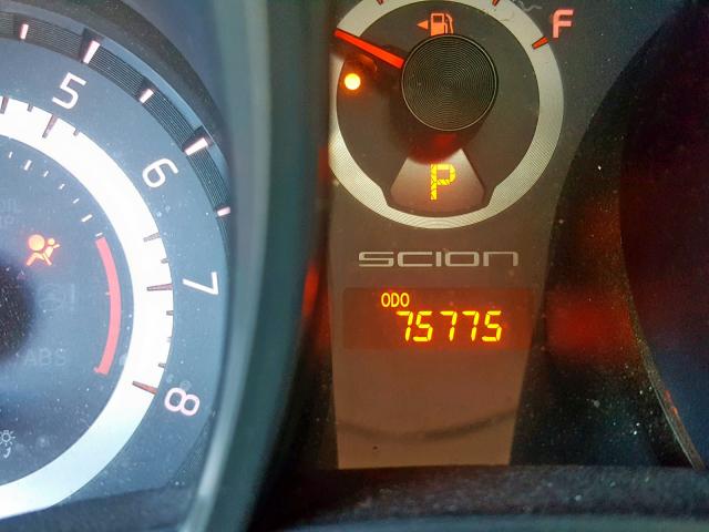 JTKJF5C71C3038292 - 2012 TOYOTA SCION TC ნაცრისფერი ფოტო 8