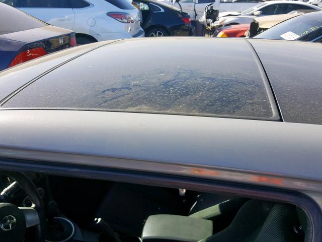 JTKJF5C71C3038292 - 2012 TOYOTA SCION TC ნაცრისფერი ფოტო 9