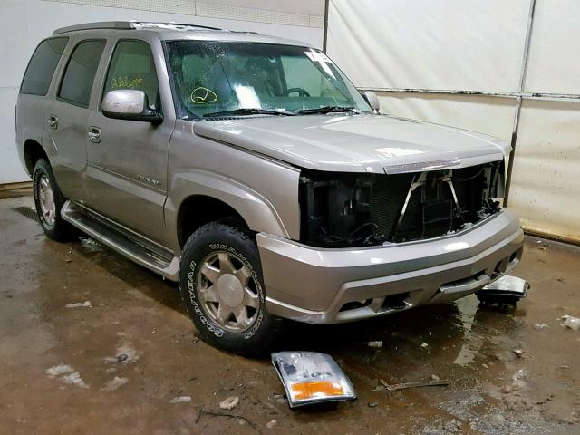 1GYEK63N22R115038 - 2002 CADILLAC ESCALADE L GRAY photo 1