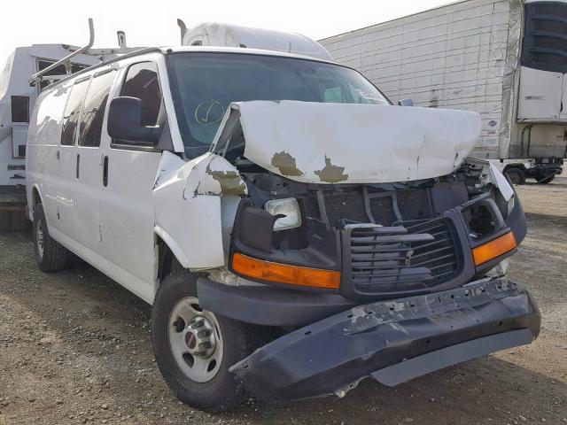 1GTZ7UCG9C1124589 - 2012 GMC SAVANA G35 WHITE photo 1