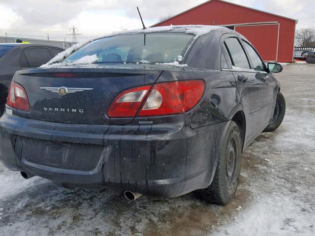 1C3LC56M97N675990 - 2007 CHRYSLER SEBRING TO BLACK photo 4