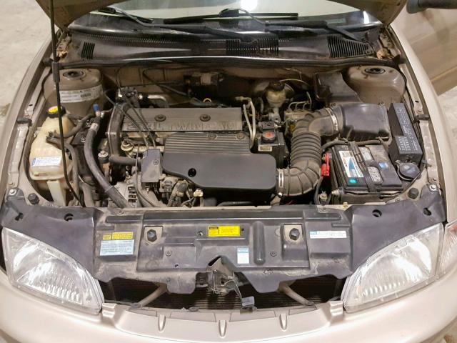 1G1JF52T3Y7375903 - 2000 CHEVROLET CAVALIER L GOLD photo 7