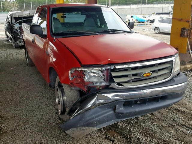 1FTZX1722YNA60473 - 2000 FORD F150 RED photo 1