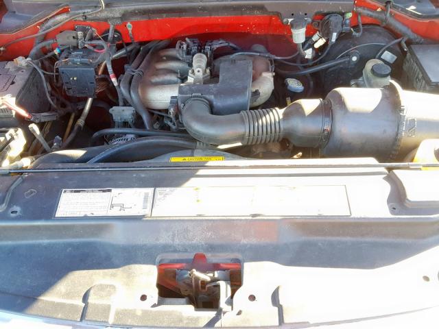 1FTZX1722YNA60473 - 2000 FORD F150 RED photo 7