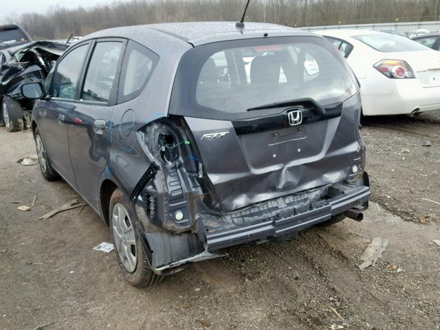 JHMGE8H30CC037824 - 2012 HONDA FIT SILVER photo 3