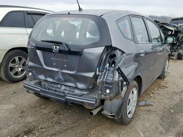 JHMGE8H30CC037824 - 2012 HONDA FIT SILVER photo 4