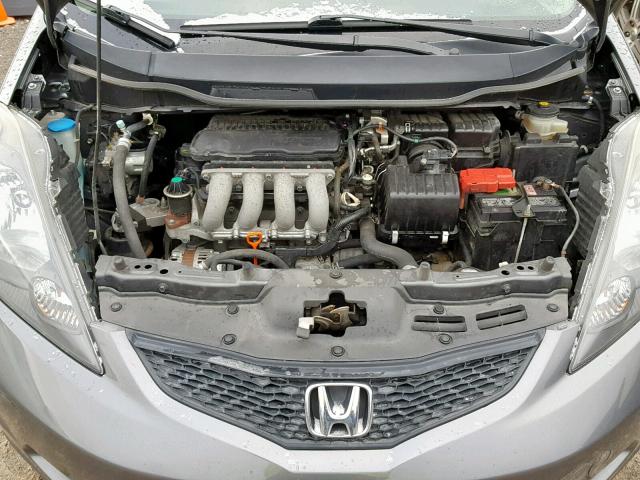 JHMGE8H30CC037824 - 2012 HONDA FIT SILVER photo 7