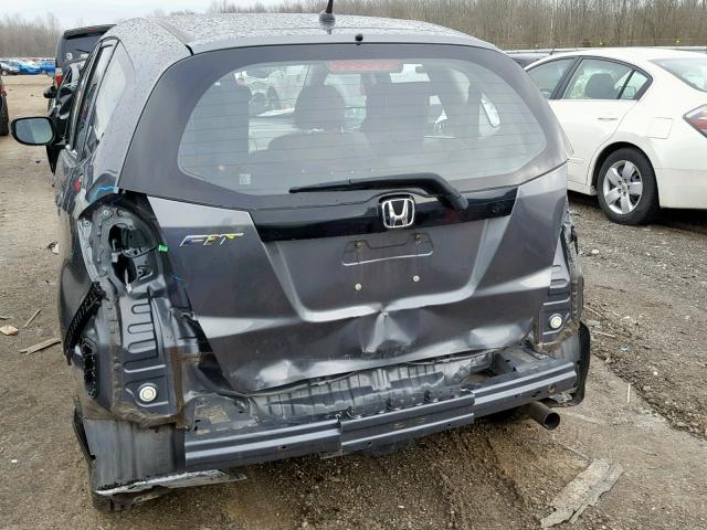 JHMGE8H30CC037824 - 2012 HONDA FIT SILVER photo 9