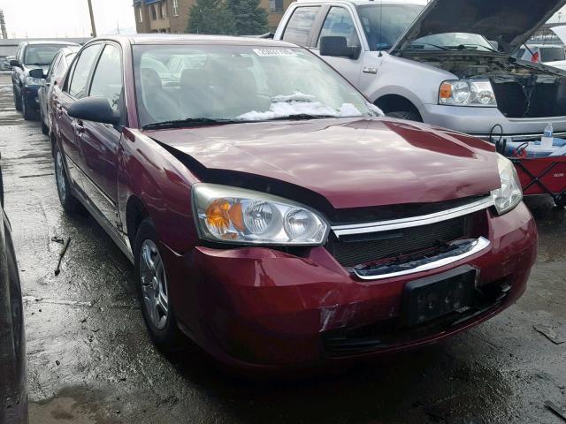1G1ZS58F87F303678 - 2007 CHEVROLET MALIBU LS RED photo 1