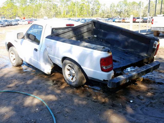 1FTYR10D48PA03035 - 2008 FORD RANGER WHITE photo 3