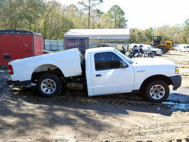 1FTYR10D48PA03035 - 2008 FORD RANGER WHITE photo 9