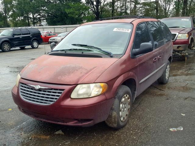 1C4GJ25BX3B163443 - 2003 CHRYSLER VOYAGER BURGUNDY photo 2