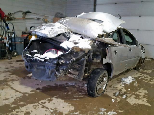 1G8AG52F85Z180887 - 2005 SATURN ION LEVEL SILVER photo 4