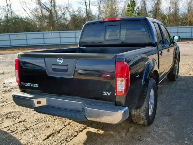 1N6AD0ER1HN729765 - 2017 NISSAN FRONTIER S BLACK photo 4