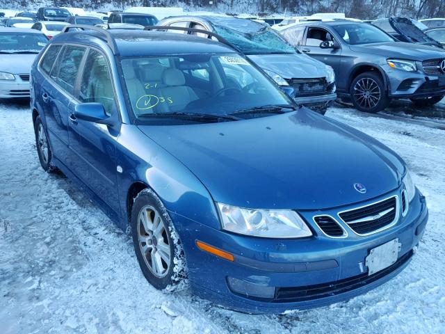 YS3FD59Y161103640 - 2006 SAAB 9-3 BASE BLUE photo 1