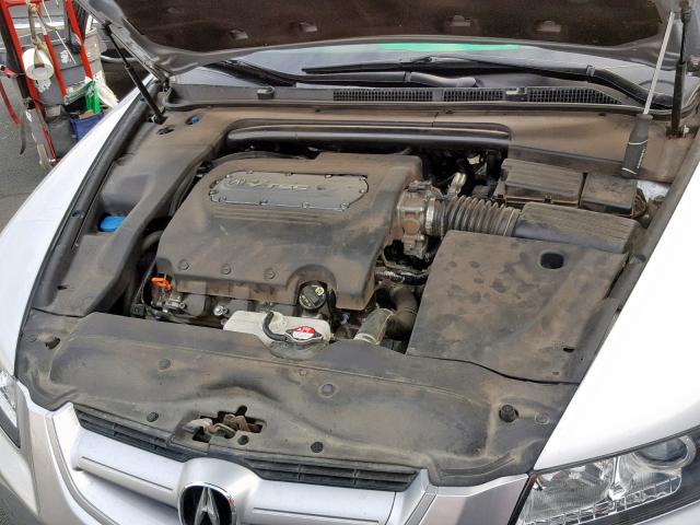 19UUA66256A027371 - 2006 ACURA 3.2TL SILVER photo 7