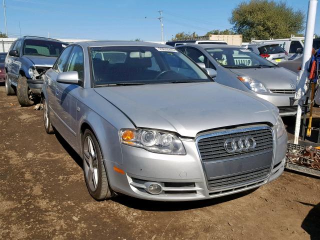 WAUAF78E05A546419 - 2005 AUDI A4 2.0T SILVER photo 1