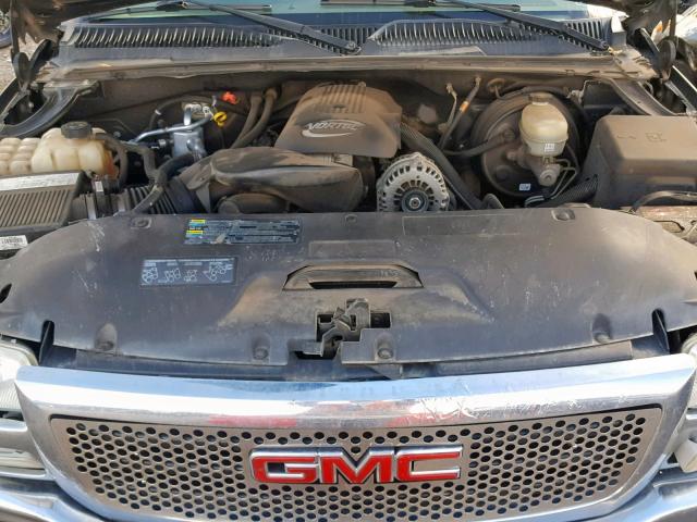 2GTEK13T151123846 - 2005 GMC NEW SIERRA BLACK photo 7