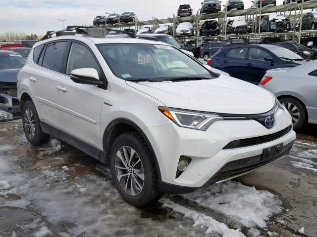 JTMRJREV8HD149368 - 2017 TOYOTA RAV4 HV LE WHITE photo 1