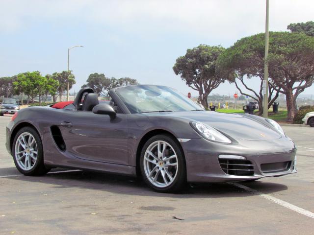 WP0CA2A88ES121204 - 2014 PORSCHE BOXSTER GRAY photo 1