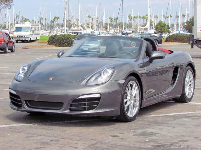 WP0CA2A88ES121204 - 2014 PORSCHE BOXSTER GRAY photo 3