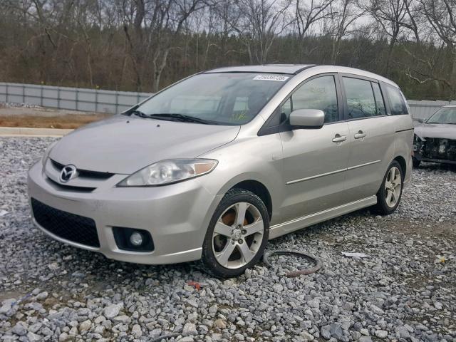 JM1CR293360117561 - 2006 MAZDA 5 SILVER photo 2