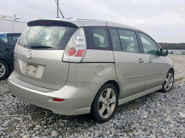 JM1CR293360117561 - 2006 MAZDA 5 SILVER photo 4