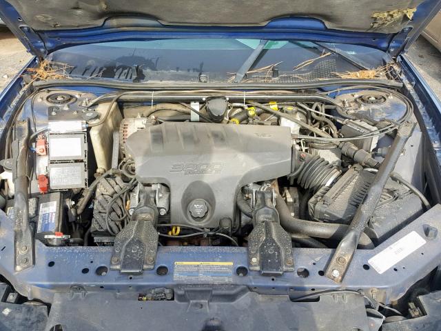 2G1WX12KX39340236 - 2003 CHEVROLET MONTE CARL BLUE photo 7