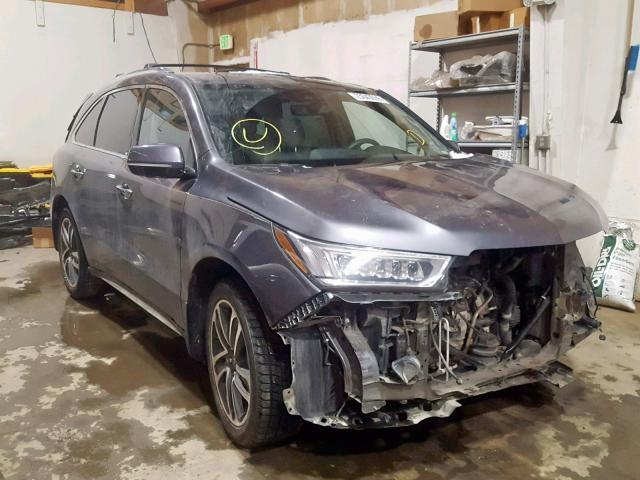 5FRYD4H85HB026095 - 2017 ACURA MDX ADVANC GRAY photo 1