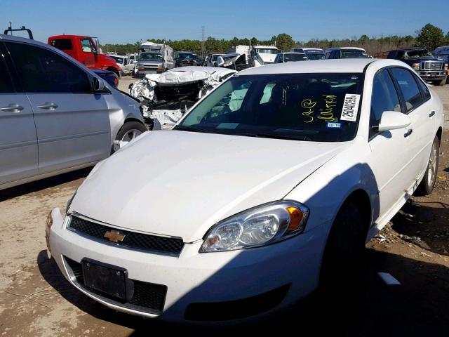 2G1WC5E39G1176683 - 2016 CHEVROLET IMPALA LIM WHITE photo 2