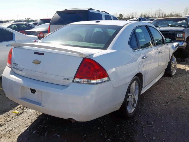 2G1WC5E39G1176683 - 2016 CHEVROLET IMPALA LIM WHITE photo 4