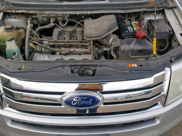 2FMDK3JC0ABB69405 - 2010 FORD EDGE SEL SILVER photo 7