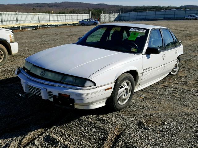 1G2WJ52M9RF299071 - 1994 PONTIAC GRAND PRIX WHITE photo 2