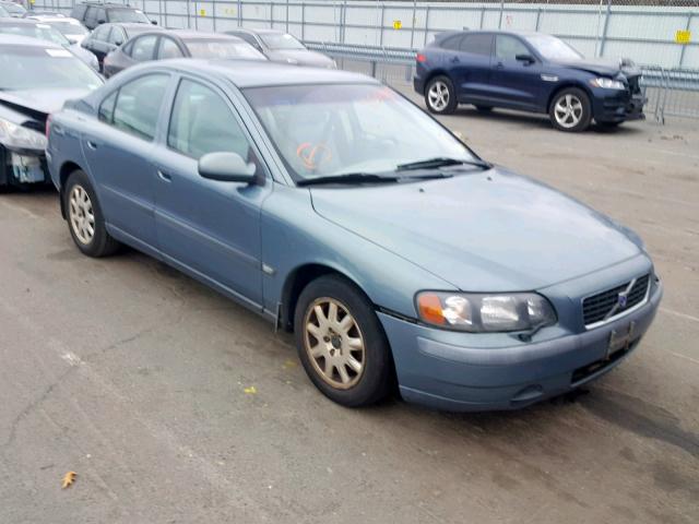 YV1RS61RX22107303 - 2002 VOLVO S60 BLUE photo 1