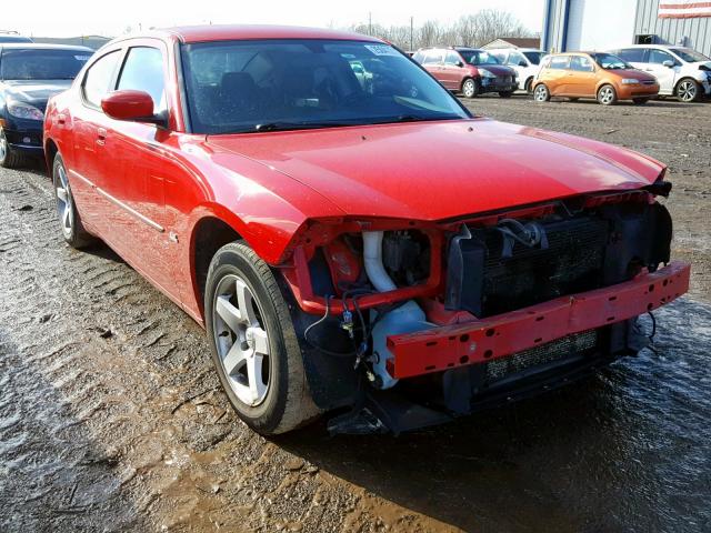 2B3CA3CV5AH162529 - 2010 DODGE CHARGER SX RED photo 1