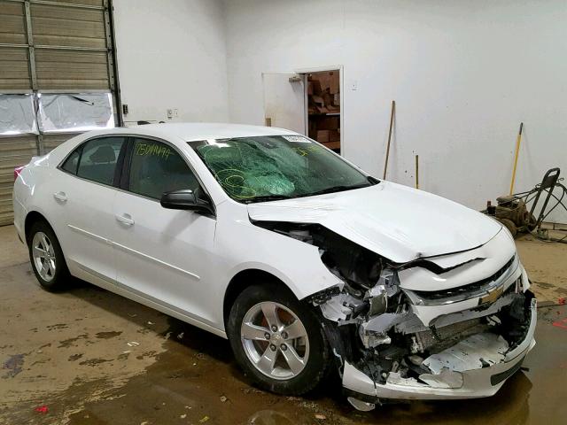 1G11A5SL0FF332590 - 2015 CHEVROLET MALIBU LS WHITE photo 1