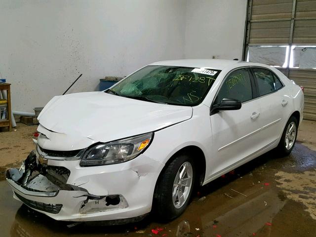 1G11A5SL0FF332590 - 2015 CHEVROLET MALIBU LS WHITE photo 2