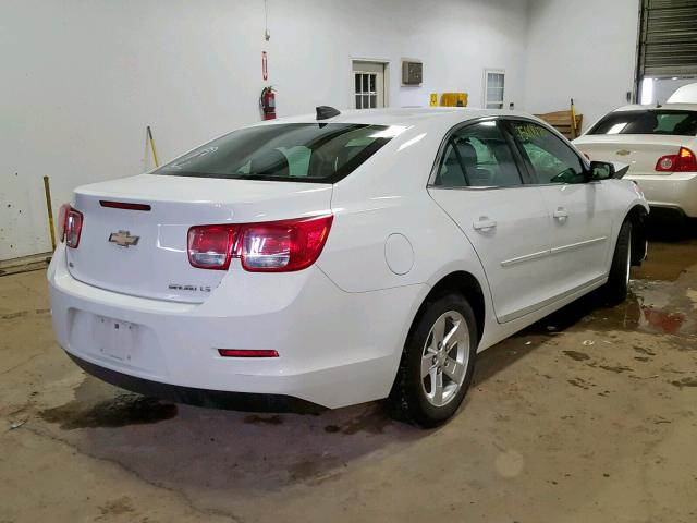 1G11A5SL0FF332590 - 2015 CHEVROLET MALIBU LS WHITE photo 4