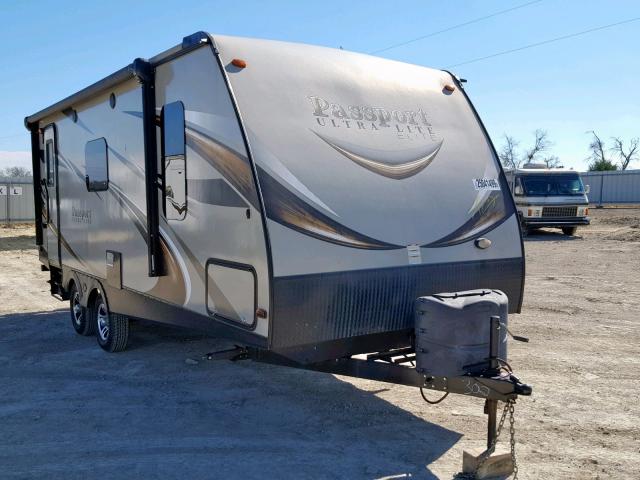 4YDT23R20GT410302 - 2016 KEYSTONE PASSPORT 棕色 照片 1