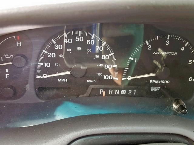 5LMEU27A9YLJ30494 - 2000 LINCOLN NAVIGATOR GRAY photo 8