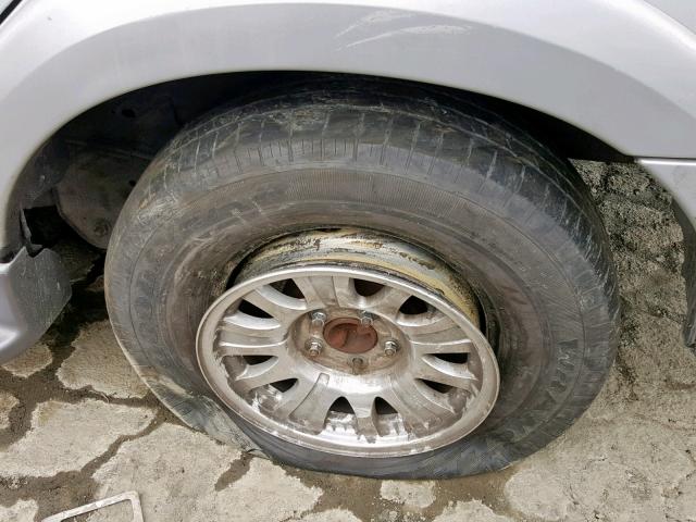 5LMEU27A9YLJ30494 - 2000 LINCOLN NAVIGATOR GRAY photo 9