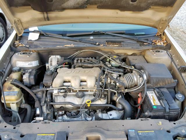 1G1NE52J23M605525 - 2003 CHEVROLET MALIBU LS GOLD photo 7