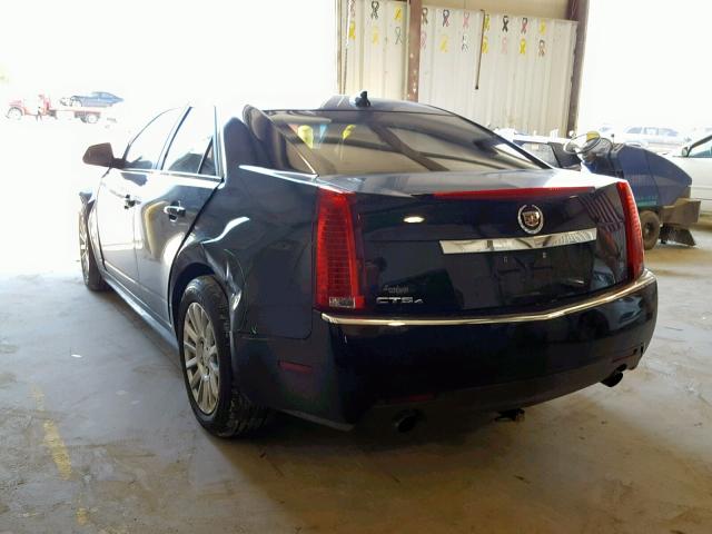 1G6DG5EGXA0144661 - 2010 CADILLAC CTS LUXURY BLACK photo 3