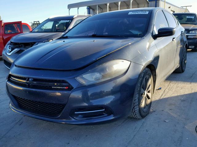 1C3CDFBB4ED676927 - 2014 DODGE DART SXT BLACK photo 2