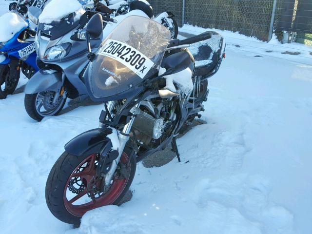 JKAEXEA198A036209 - 2008 KAWASAKI EX650 A Qara foto 2